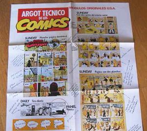 ARGOT Tecnico HISTORIA DE LOS COMICS Póster