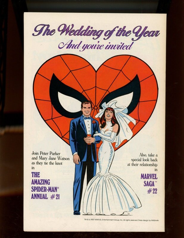 Avenger #283 - John Buscema Cover Art. (9.2) 1987