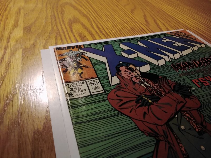 The Uncanny X-Men #256 Newsstand (1989) Psylocke