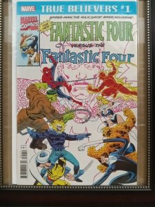 TRUE BELIEVERS NEW FANTASTIC FOUR #1 MARVEL COMICS. Nw160