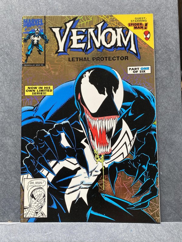 Venom Lethal Protector #1 Gold Edition 1993