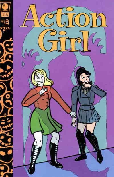 Action Girl Comics #13 VF ; Slave Labor