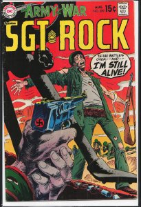 Our Army at War #209 (1969) Sgt. Rock