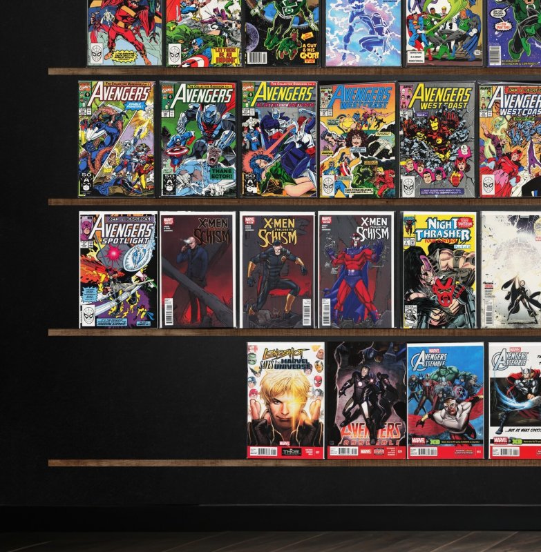 Huge Lot 150+ Comics with The Avengers, Deadpool, West Coast Avengers & More!