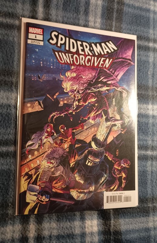 Spider-Man: Unforgiven Klein Cover (2023)