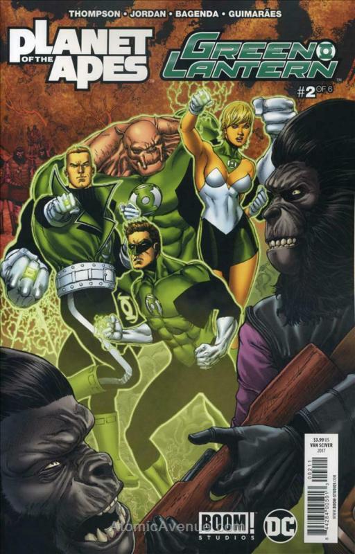 Planet of the Apes/Green Lantern #2 VF/NM; Boom! | save on shipping - details in 