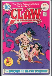 Claw the Unconquered #1 (1975) Claw the Unconquered