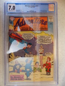 ADVENTURE COMICS # 317 DC CGC 7.0. SUPERBOY LEGION SUPER-HEROES 1ST DREAM GIRL