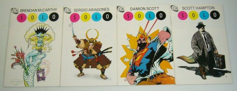 Solo #1-12 FN/VF complete series - allred  corben  aragones  paul pope  chaykin