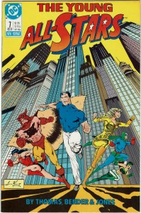 Young All-Stars #7 (1987 v1) Green Lantern Hawkman NM-