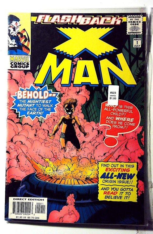 X-Man #-1 (1997) Marvel Comics 1st Print Comic Book
