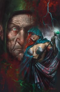 RED SONJA (2023) #16 LUCIO PARRILLO VIRGIN COVER NM DYNAMITE.