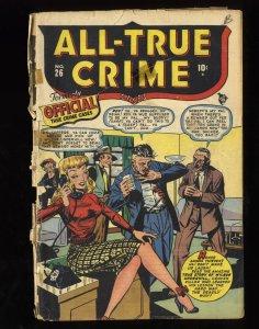 All-True Crime #26 FA/GD 1.5 1st Issue!