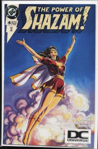 The Power of SHAZAM! #4 DC Logo Cover (1995) Mary Marvel
