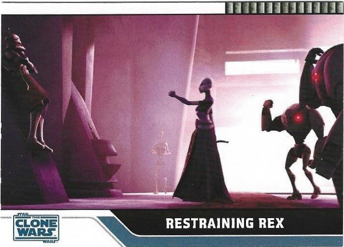 2008 Star Wars: The Clone Wars #50 Restraining Rex