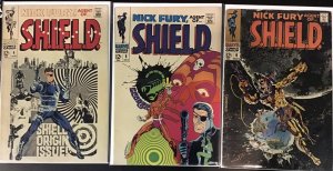 Nick Fury Agent of SHIELD #1-18 Jim Steranko Marvel 1968 Silver Age  