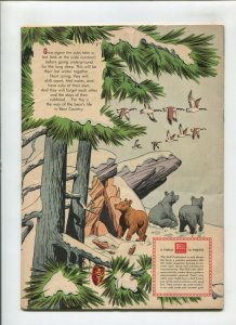 FOUR COLOR #758 (7.5) BEARS DISNEY MOVIE!! 1956