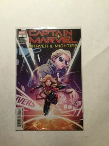 Captain Marvel Braver And Mightier 1 Near Mint Nm Marvel