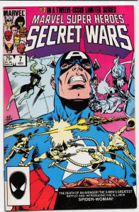 Marvel Super Heroes Secret Wars #7 (1984) [Key Issue]