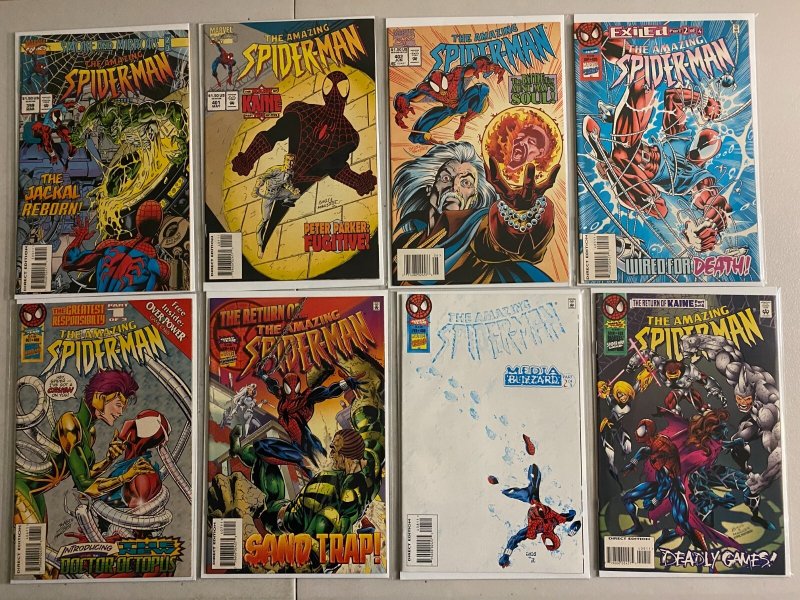 Amazing Spider-Man lot #381-439 + 5 Anns Marvel 1st (avg 7.0) 49 diff (1993-'98)
