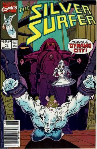 Silver Surfer #40  (1987) Newsstand VF