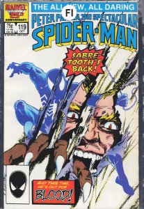 The Spectacular Spider-Man #119 (1986) Spider-Man