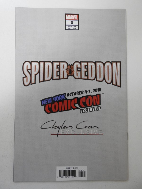 Spider-Geddon #0 Variant Edition - NYCC 2018 (2018) NM Condition!
