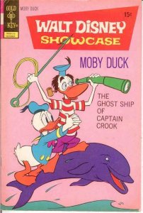 WALT DISNEY SHOWCASE 11 VG MOBY DUCK   Oct. 1972 COMICS BOOK