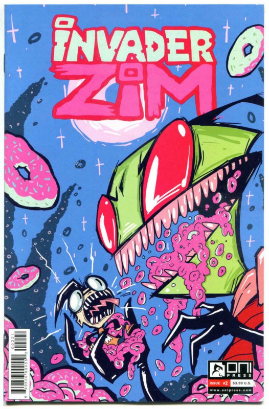 INVADER ZIM #1, 2 A, 2 B (1st prints), NM, Jhonen Vasquez, 2015, 3 issues in all