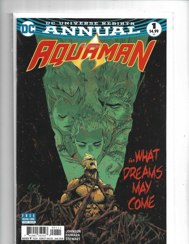 Aquaman Annual #1 DC Rebirth NM Comics Book  mix1