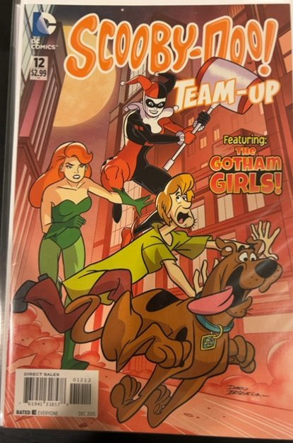 Scooby-Doo Team-Up #12 Second Printing Variant (2015) Mystery Inc. 