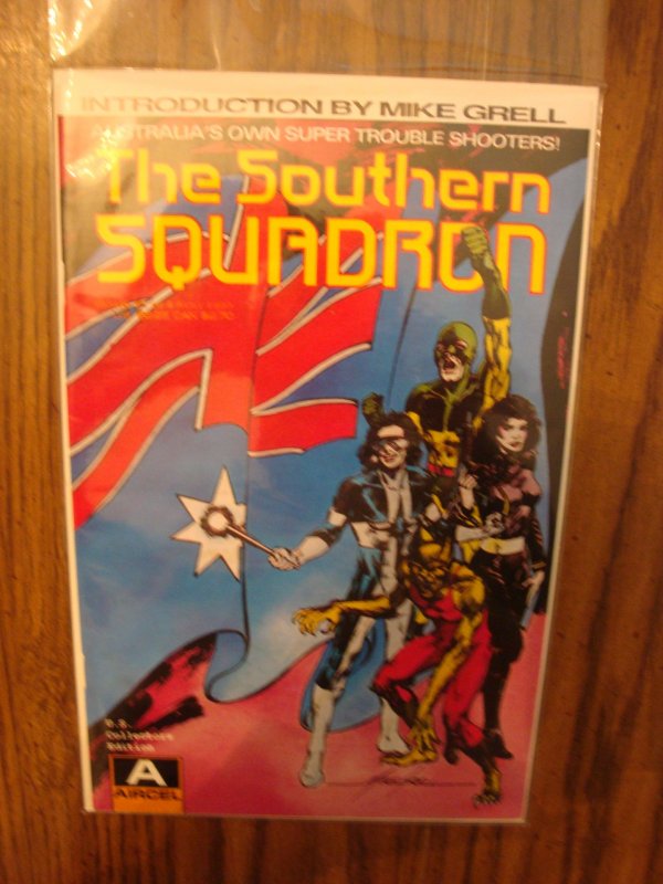 Malibu/Aircel Comics Southern Squadron #1 Mike Grell Cover