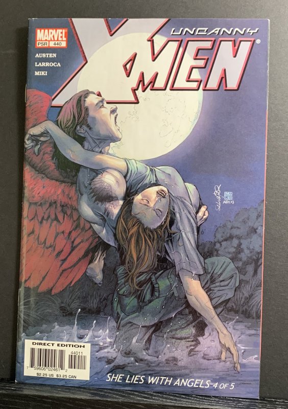 The Uncanny X-Men #440 (2004) Salvador Larroca Angel Cover