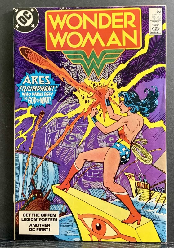 Wonder Woman #310 (1983) Howard Bender Cover Huntress Backup