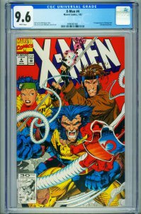 X-Men #4 CGC 9.6--1st Omega Red--comic book--3990901001