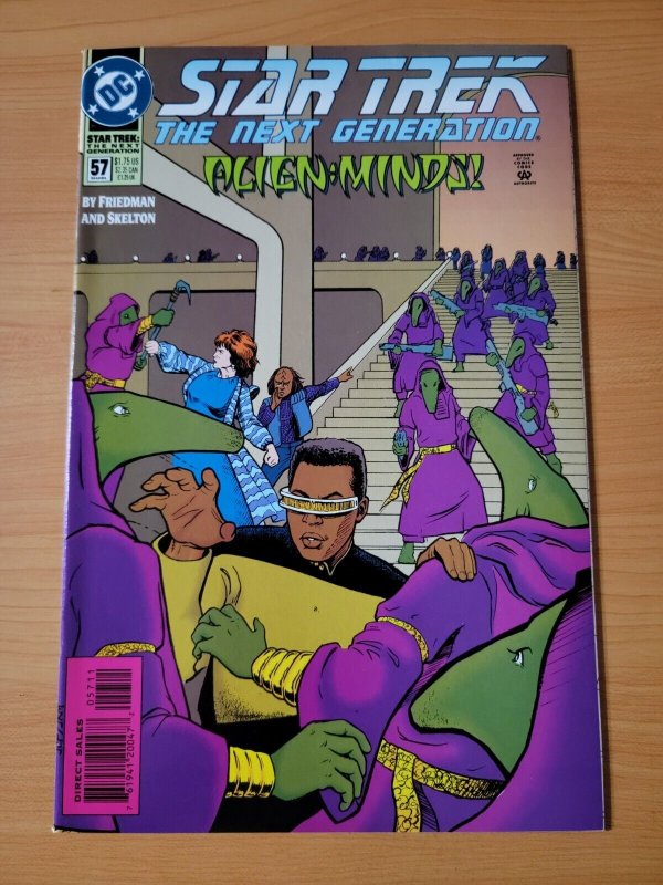 Star Trek The Next Generation #57 Direct Market Edition ~ NEAR MINT NM ~ 1994 DC