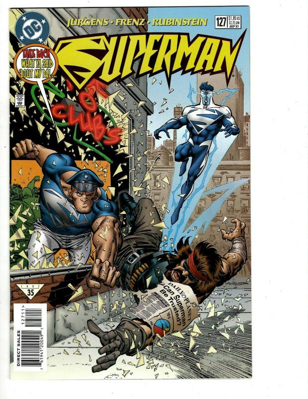 12 Superman DC Comics # 116 117 118 119 120 121 122 123 124 125 126 127 JF18 