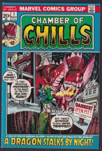 Chamber of Chills #1 Bronze Age VF- 7.5 Marvel Comic - Nov 1973