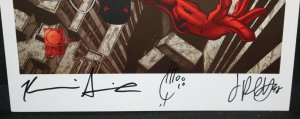 Daredevil Print - Signed by Kevin Smith, Joe Quesada, and Jimmy Palmiotti