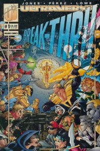 Break-Thru #1 VF/NM; Malibu | save on shipping - details inside 