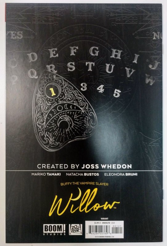 Buffy the Vampire Slayer: Willow #1 (8.0, 2020) Cover B