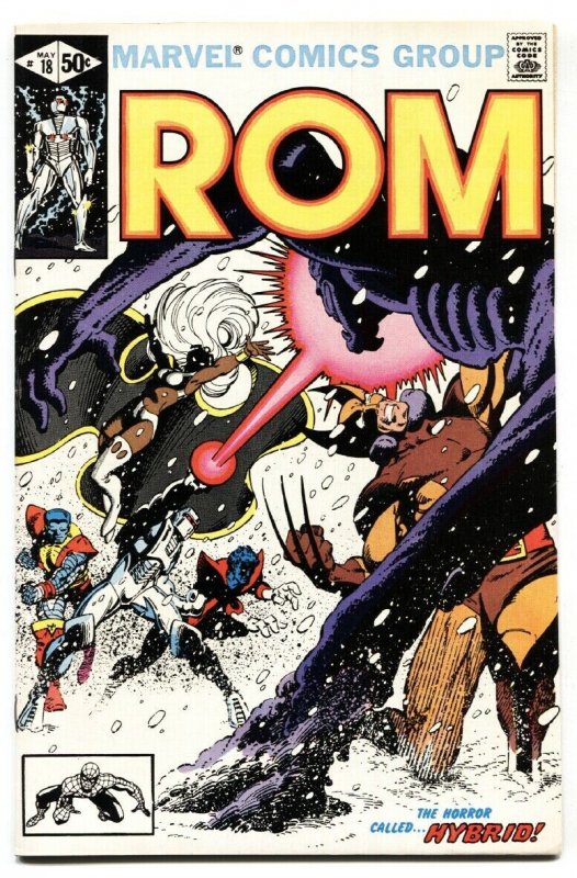 ROM #18 Wolverine - X-Men -MARVEL 1981-Comic Book VF/NM