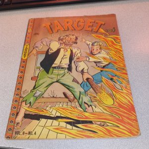 Target Comics Volume 8 Issue 4 Don Rico Battlefield Albright 1946 Novelty Press