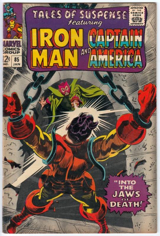 Tales of Suspense #85 (Jan-67) NM- High-Grade Iron Man, Captain America