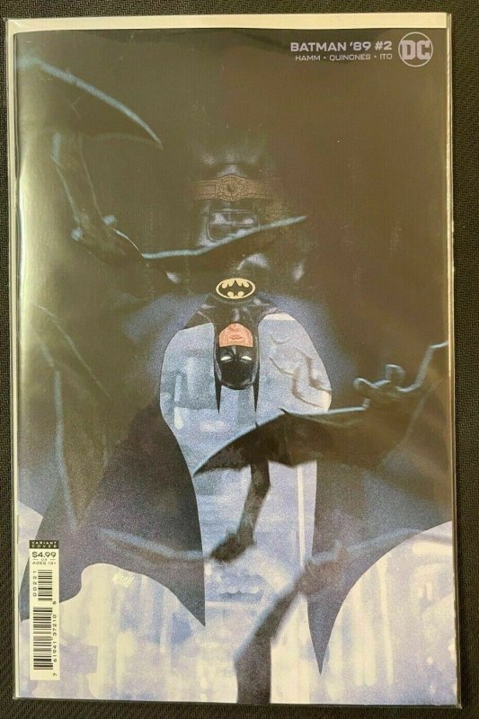 DC BATMAN 89 #2 MITCH GERARDS CARD STOCK VARIANT COVER B NM (Lot of 1) 