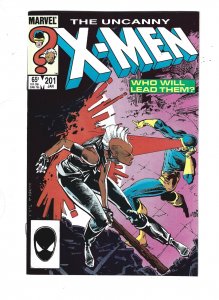 The Uncanny X-Men #201 (1986) abc