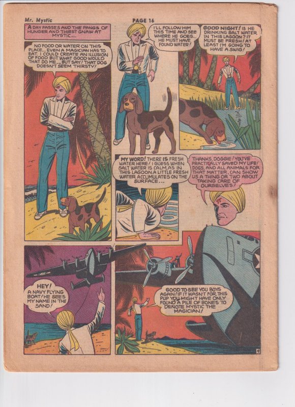 SPIRIT WEEKLY SECTION #184 (12/05/1943) VGF 5.0, yellowing to off white!