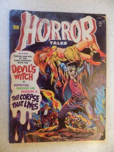 HORROR TALES V4 # 7 EERIE MAGAZINE MONSTERS SCARCE