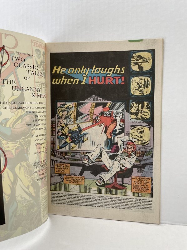 Classic X-Men #30 Newsstand