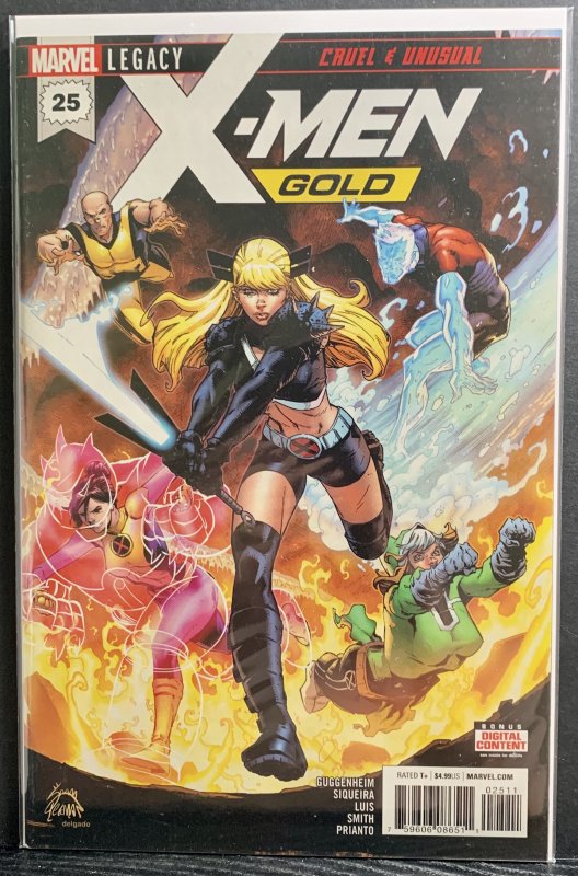 X-Men: Gold #25 (2018) Ryan Stegman Magik Cover